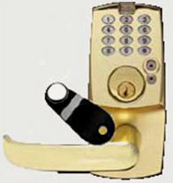 push button access control locks